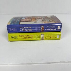 Lorna Barrett Booktown Mystery Lot Chapter & Hearse Sentenced to Death Berkley
